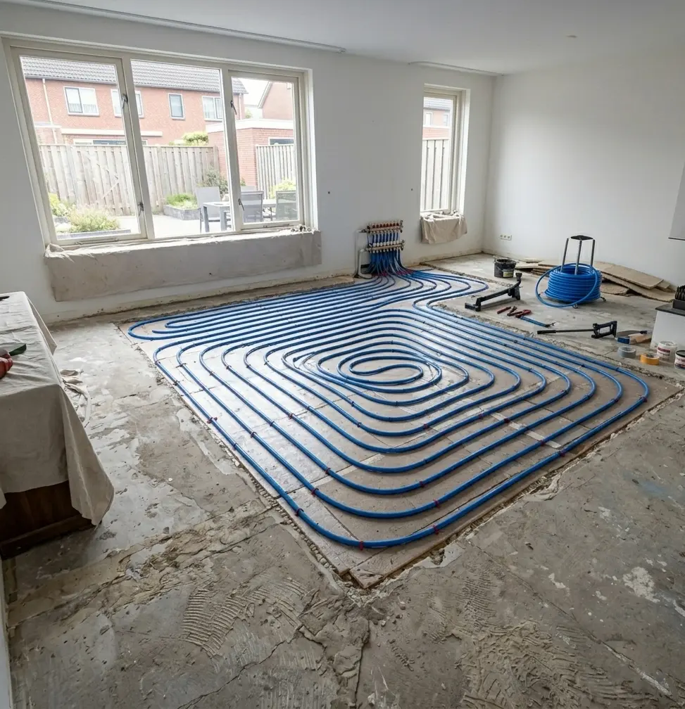 Flooring & Underfloor Heating before